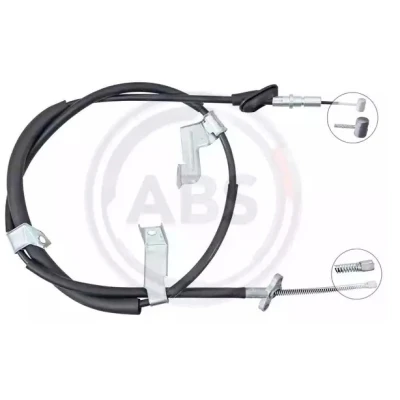 Bilde av A.B.S. K14135 Bremsekabel 1800 Skivebrems HONDA: CR V 3