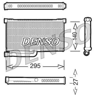 Bilde av DENSO DRR02004 Varmeveksler