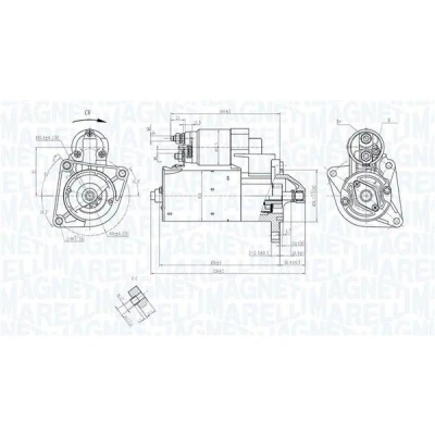 Bilde av Starter MAGNETI MARELLI 063721447010