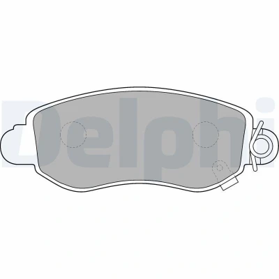 Bilde av Bremseklosser sett, Framaksel, ford transit buss, flak/chassi, skåp, 1135167, 1318139, 1415166, 1465166, 1465167, 147922