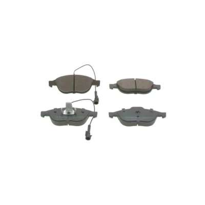 Bilde av BOSCH 0 986 424 507 Bremseklosser Low Metallic med integrert slitasjesensor kolbleklips, antihyle blikk ALFA ROMEO: 156 Sportwagon, 147