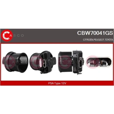 Bilde av CASCO CST10149AS Starter 12V 1,70kW 10 CPS0060 82mm