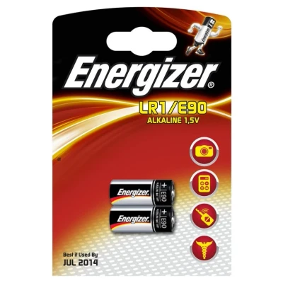 Bilde av ENERGIZER E90/LR1 629563 Batterier 1.5 standard 2 Stykk