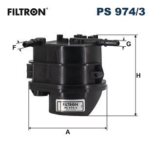 Bilde av Drivstoffilter citroën, ford, mazda, peugeot, toyota OE 1677 302, 1901 99, SU001 00892