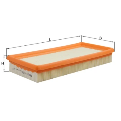 Bilde av MAHLE ORIGINAL LX 259 Luftfilter 41,9 136 272,5, 272,5 Filterinnsats VOLKSWAGEN: GOLF 1, 1 Cabriolet, Jetta Mk1, AUDI: 80 B2, B1 Sedan