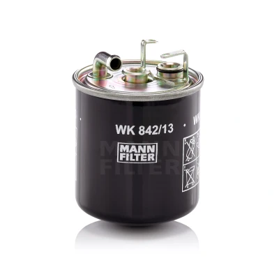 Bilde av MANN FILTER WK 842/13 Drivstoffilter ledningsfilter 11 MERCEDES BENZ: Vito Minibuss, Sprinter 3 T Van, NISSAN: Navara Pick up