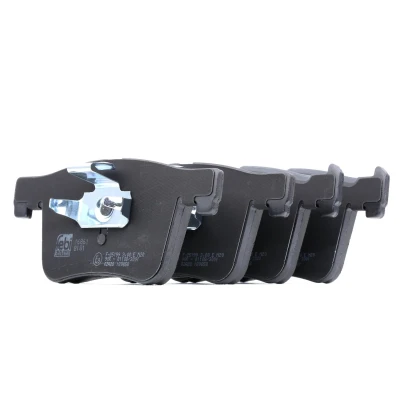 Bilde av FEBI BILSTEIN 16861 Bremseklosser framaksel klargjort for slitasjeindikator med kolbleklips BMW: 1 Hatchback, X3, 3 GT