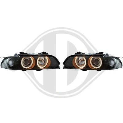 Bilde av DIEDERICHS HD Tuning 1223882 sett hovedfrontlys med motor for høydejustering hovedlys