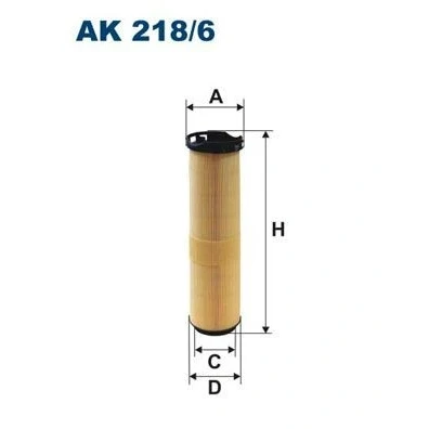 Bilde av Luftfilter, mercedes benz e klass [w211], t model [s211], 646 094 0304