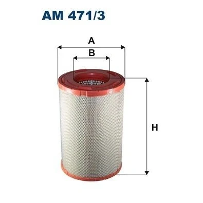 Bilde av FILTRON AM 471/3 Luftfilter 372 245 Filterinnsats