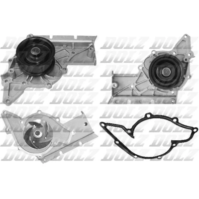 Bilde av DOLZ A201 Vannpumpe AUDI: A6 C6 Avant, C5 Sedan, A4 B6 Avant