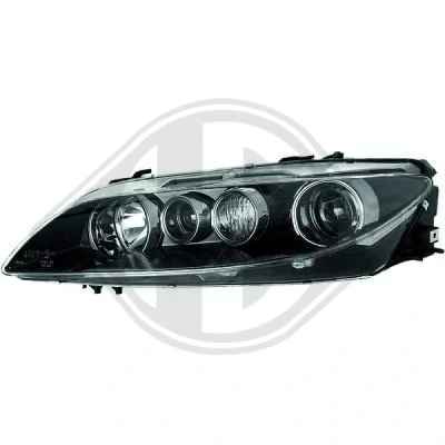 Bilde av DIEDERICHS 5625283 Frontlykter venstre H1/H1/H3 med elektromotor