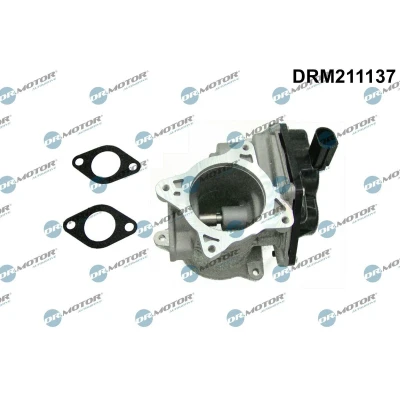 Bilde av DR.MOTOR AUTOMOTIVE DRM211137 EGR Ventil elektrisk VOLKSWAGEN: Amarok Pick up, Crafter 30 35 Minibuss