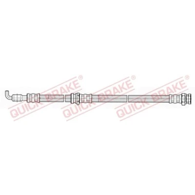 Bilde av Bremseslange, Høyre bakaksel, Venstre mazda 626 iv, v, hatchback station wagon GA5R43980,