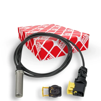 Bilde av FEBI BILSTEIN 174166 ABS Sensor framaksel venstre, høyre med fett, hylse 1185 1420 VOLVO: FM