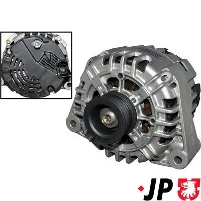 Bilde av JP GROUP 1390102900 Dynamo 14V 120A MERCEDES BENZ: Vito Mixto, Minibuss, ML Klasse