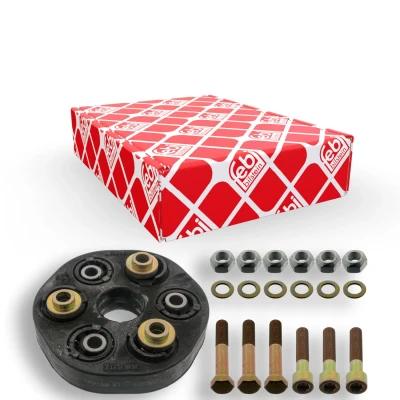 Bilde av febi BILSTEIN 03628 Hardyskive 80 foran Plus med skruer, underlagsskiver muttere MERCEDES BENZ: 190, W124 Stasjonsvogn, Sedan
