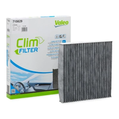Bilde av VALEO CLIMFILTER PROTECT 715629 Kupéfilter Karbonfilter 216 225 34 PEUGEOT: Partner II Van, I Combispace, CITROËN: Xsara Coupé