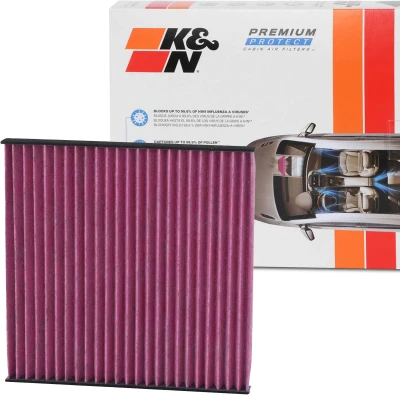 Bilde av K&amp;N Filters DVF5045 Kupéfilter Karbonfilter 215 19 kvadratisk LEXUS: RX II, TOYOTA: Camry V Sedan
