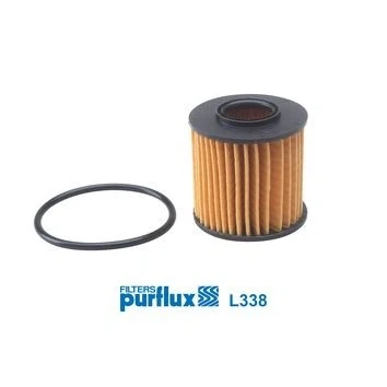 Bilde av PURFLUX L338 Oljefilter Filterinnsats SMART: Fortwo II Coupé, Cabrio, I Cabrio