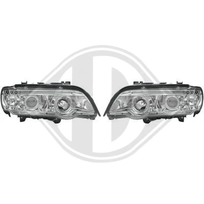 Bilde av DIEDERICHS HD Tuning 1290380 sett hovedfrontlys BMW: X5 (E53) 4.4 i, 3.0 d, 4.6 is, i 2000 2006
