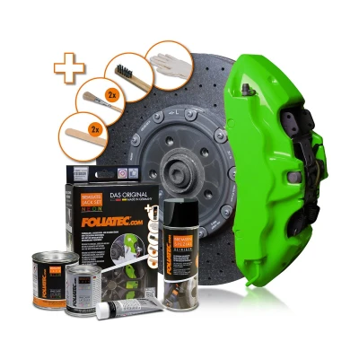 Bilde av FOLIATEC 2182 Bremsecaliper lakk spray 400, 2 x 125, 50 grønn