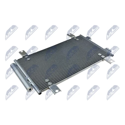 Bilde av NTY CCS CT 026 Kondensator med tørker Aluminium 572 R 134a FIAT: Ducato II Flatvogn lastebil/Chassis