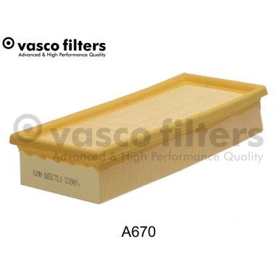 Bilde av DAVID VASCO A670 Luftfilter 58 125 292 firkantet Filterinnsats RENAULT: ESPACE 3