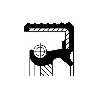 Bilde av Akseltetningsring, veivaksel, Girkassesiden, bmw,citroën,fiat,lancia,mercedes benz,opel,peugeot,renault,volvo, 011913, 011914, 940011914