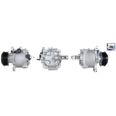 Bilde av LUCAS ACP01211 Kompressor PAG 46 YF R134a, R1234yf med tetning OPEL: Mokka / X