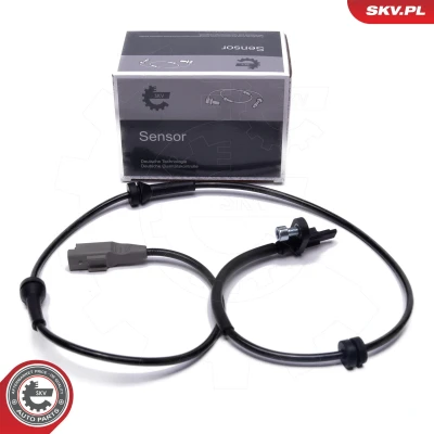 Bilde av ESEN SKV 06SKV425 ABS Sensor bakaksel begge sider 2 915 1025 12 svart PEUGEOT: 5008 I, Partner II Van, Tepee, CITROËN: Berlingo Van