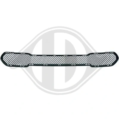 Bilde av DIEDERICHS 1265045 Ventilasjonsgitter senter, foran