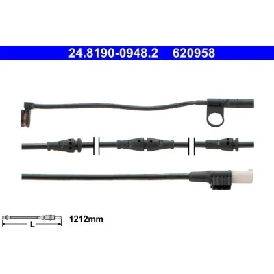 Bilde av ATE 24.8190 0948.2 Bremsebeleggslitasje LAND ROVER: Range Rover Sport