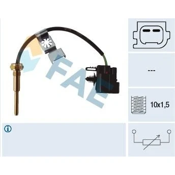 Bilde av FAE 32427 Sensor, kjølemiddeltemperatur FIAT: Ducato III Flatvogn lastebil / Chassis, PEUGEOT: Boxer Van