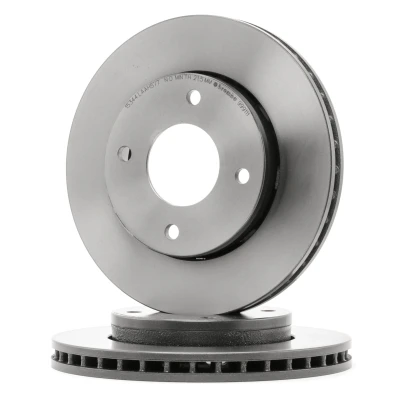 Bilde av BREMBO COATED DISC LINE 09.9991.11 Bremseskiver 256 24 4 innvendig ventilert belagt MITSUBISHI: COLT 6, SMART: Forfour I