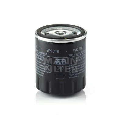 Bilde av MANN FILTER WK 716 Drivstoffilter Påskruingsfilter MERCEDES BENZ: W123 Sedan, Stasjonsvogn, T1 Flatvogn lastebil/Chassis