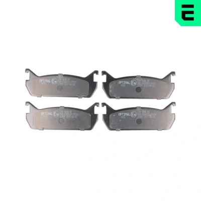 Bilde av OPTIMAL BP 09658 Bremseklosser bakaksel ikke klargjort for slitasjeindikator MAZDA: MX 5 I, 323 C IV Hatchback, SUZUKI: Baleno I Stasjonsvogn