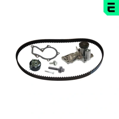 Bilde av OPTIMAL SK 1659AQ1 vannpumpe + Registerreimsett med tilleggsmateriale, 117 FORD: MONDEO 4 Turnier, FOCUS 3 FIESTA 6, VOLVO: V50