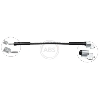 Bilde av A.B.S. SL 4821 Bremseslange 412 INN. 3/8x24 JEEP: Cherokee II, Grand I