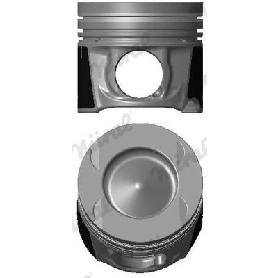Bilde av NÜRAL 87 424907 00 Motorstempel 80,5 med kjølekanal, kolberingbærer, for trapesstempelstang
