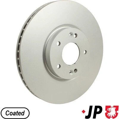 Bilde av JP GROUP 3563101500 Bremseskiver framaksel 321 28 5 ventilert belagt HYUNDAI: Santa FE 2, ix55, Grand Fé, KIA: SORENTO 3