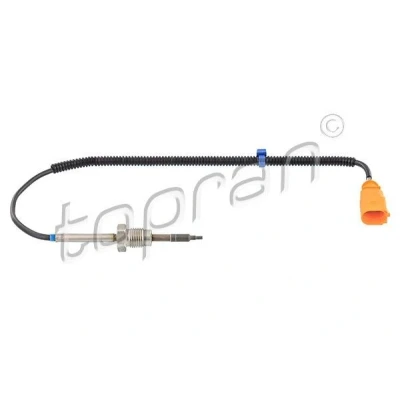 Bilde av TOPRAN 638 553 Sensorer etter sotpartikkelfilter uten holder med kabel, varmebeskyttelsesrør VOLKSWAGEN: Crafter 30 35 Minibuss