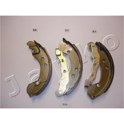 Bilde av JAPKO 55013 Bremsesko bakaksel 200 38 NISSAN: MICRA 3, Note I, RENAULT: CLIO 2