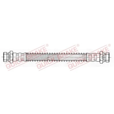 Bilde av Bremseslange, Venstre bakaksel, hyundai getz, 587371C000