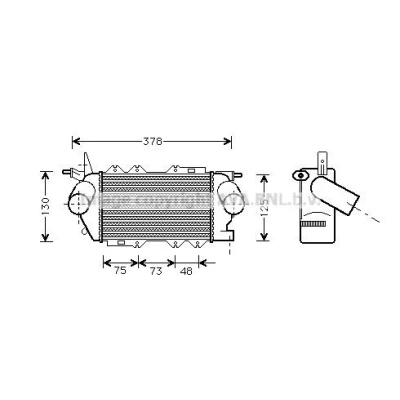 Bilde av PRASCO MZK251 Kompressor H12A0 PAG 46 R 134a