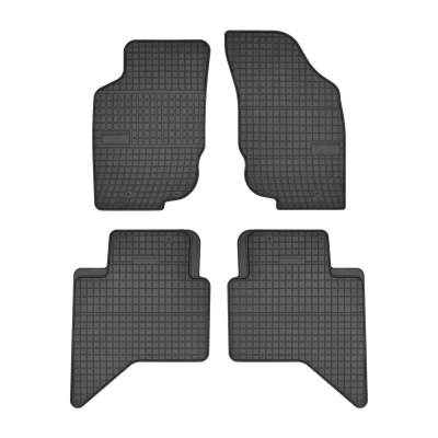Bilde av FROGUM 547112 Gulvmatte sett gummi foran og bak 4 svart Skreddersydd TOYOTA: HILUX 3 Pick up