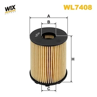 Bilde av Oljefilter WIX FILTERS WL7408