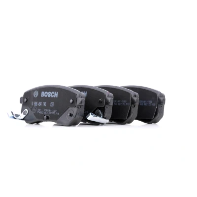 Bilde av BOSCH 0 986 494 145 Bremseklosser Low Metallic med integrert slitasjesensor antihyle blikk, montageanvisning HYUNDAI: i10 I, KIA: Picanto I