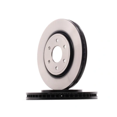 Bilde av TRW DF6416 Bremseskiver 296 28 6 114,3 ventilert spraylakkert NISSAN: NP300 Navara Flatvogn lastebil / Chassis, Pathfinder 3, Pick up