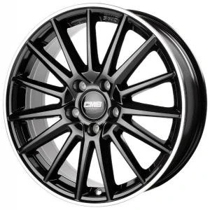 Bilde av CMS C23 Diamond Rim Black 7.5x17 5/112 ET40 B66.5